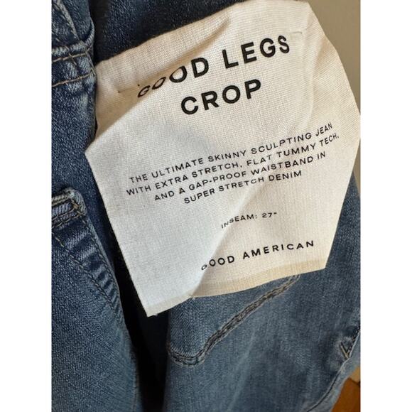 NWT Good American Good Legs Crop 12/31 - Picture 7 of 9